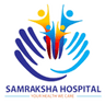 Samraksha Hospital logo