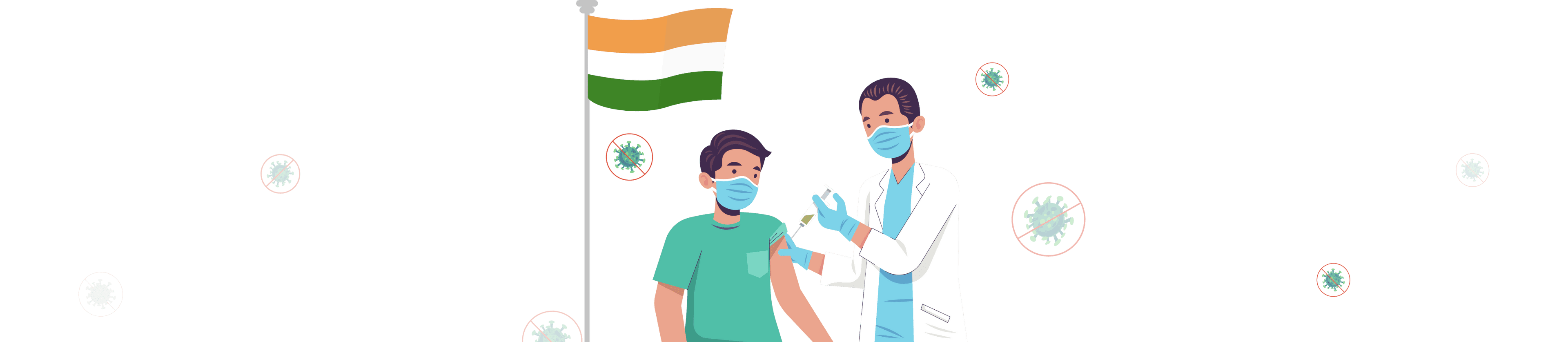 india getting vaccinated