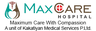 Max Care Hospital logo