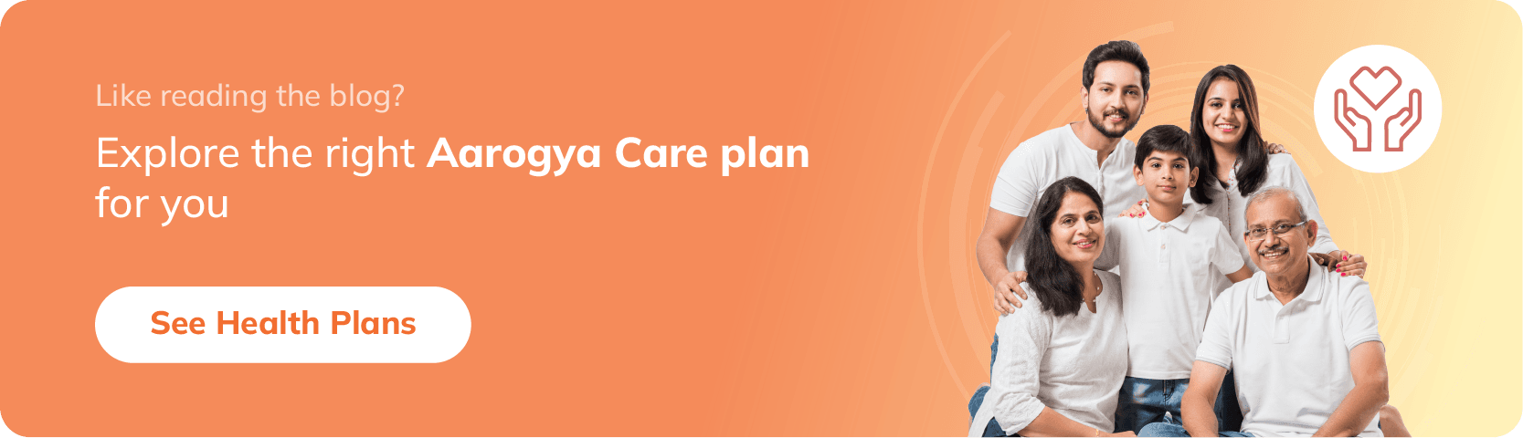 Prepaid Health Care: 7 Benefits of Aarogya Care Health Plans banner