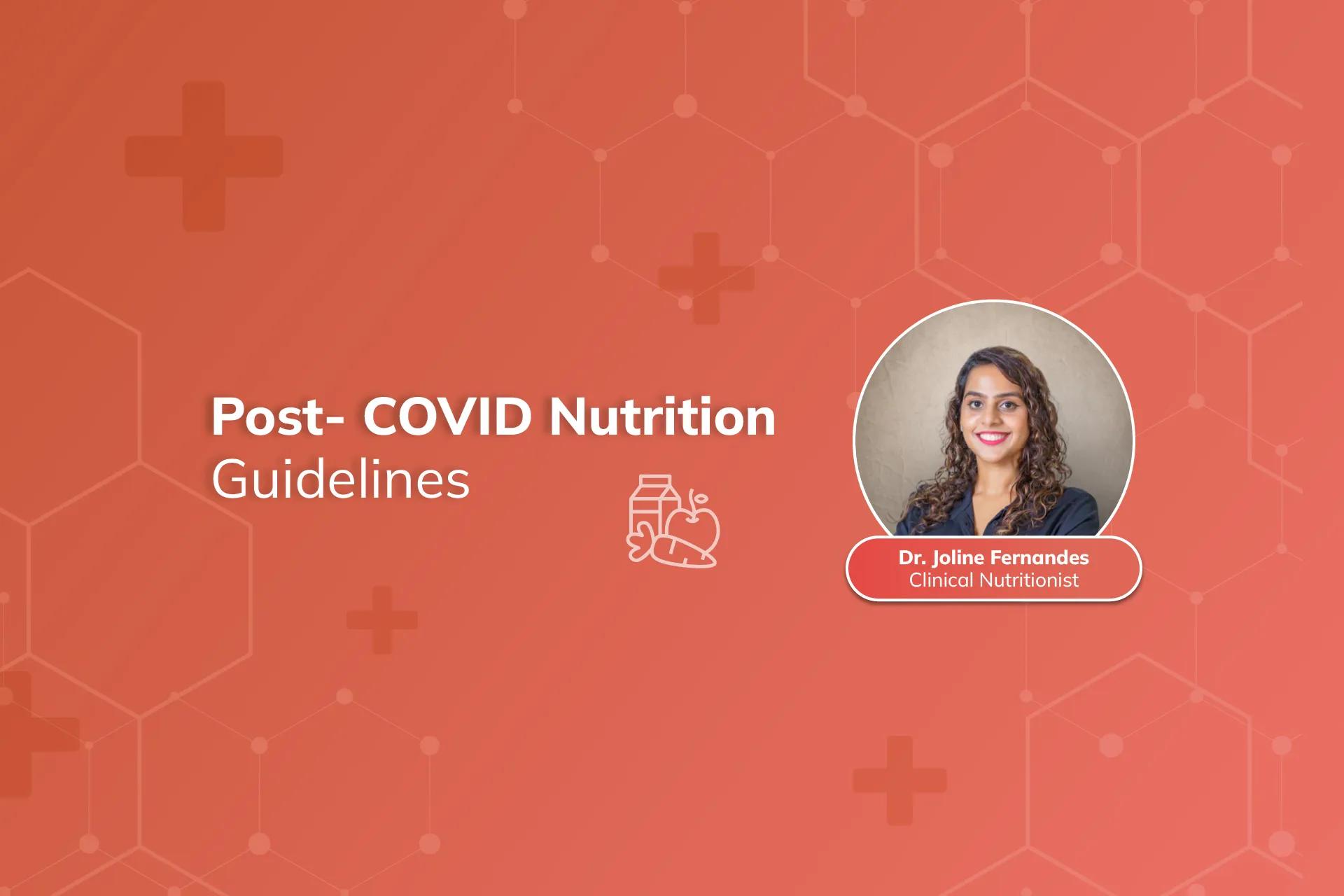 A Guide to Post-COVID Nutrition by Dr. Joline Fernandes